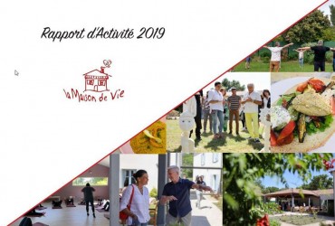 Découvrez le rapport d'activités 2019 de la Maison de Vie