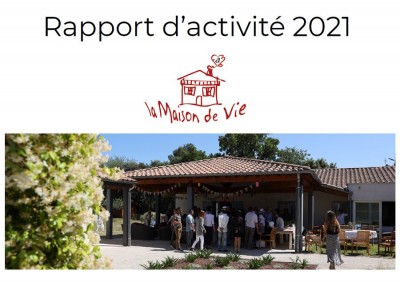 Découvrez le rapport d'activités 2021 de la Maison de Vie