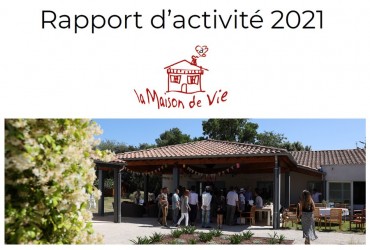 Découvrez le rapport d'activités 2021 de la Maison de Vie